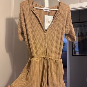 Sabo Skirt Tan Romper
